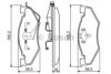 DODGE 4383397 Brake Pad Set, disc brake